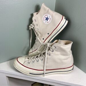 Converse Chuck Taylor 70’s All Star High-Tops Cream Off-White Retro men’s 9